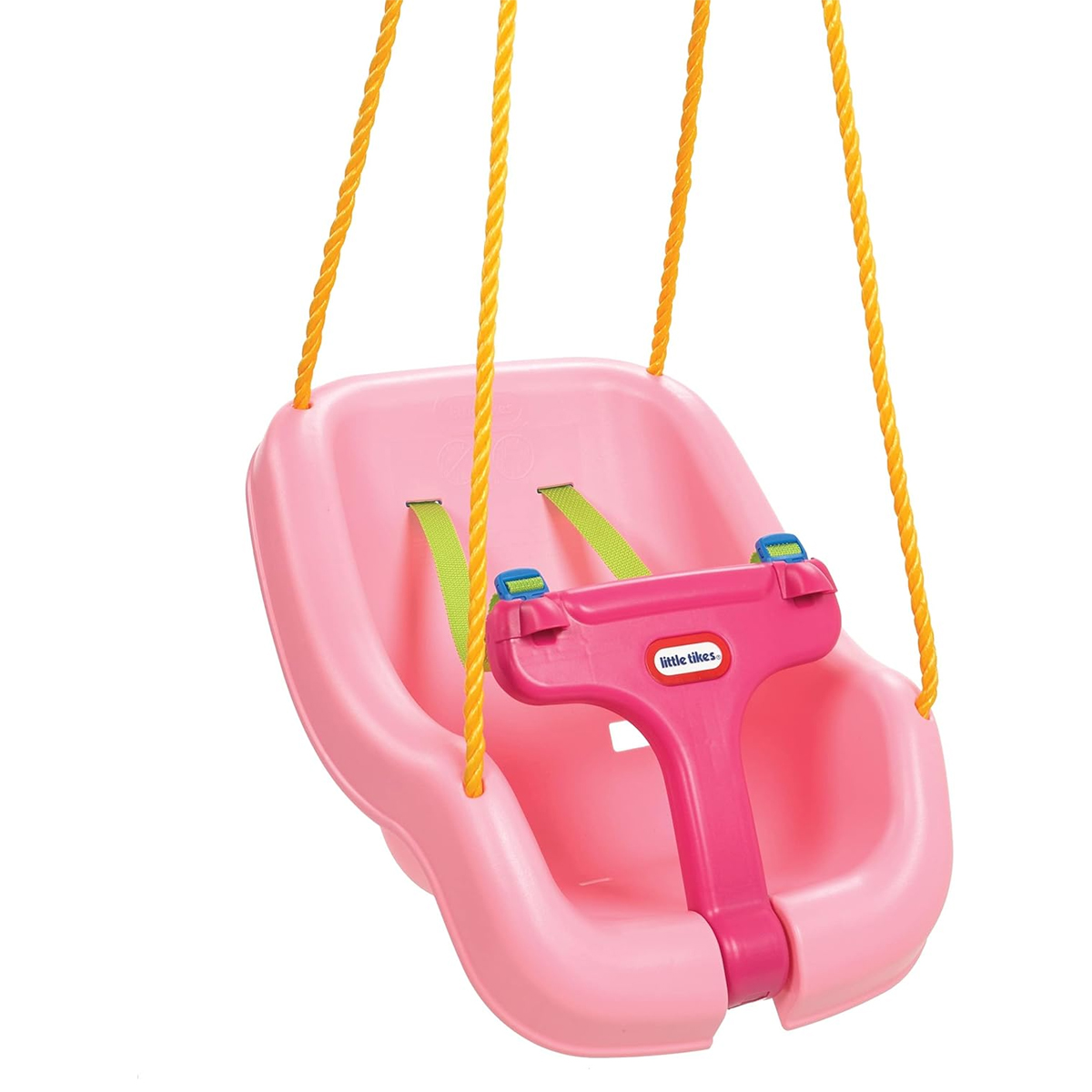 Foto 3 pulgar | Columpio 2-in-1 Snug N Secure Swing Seat Little Tikes Rosa