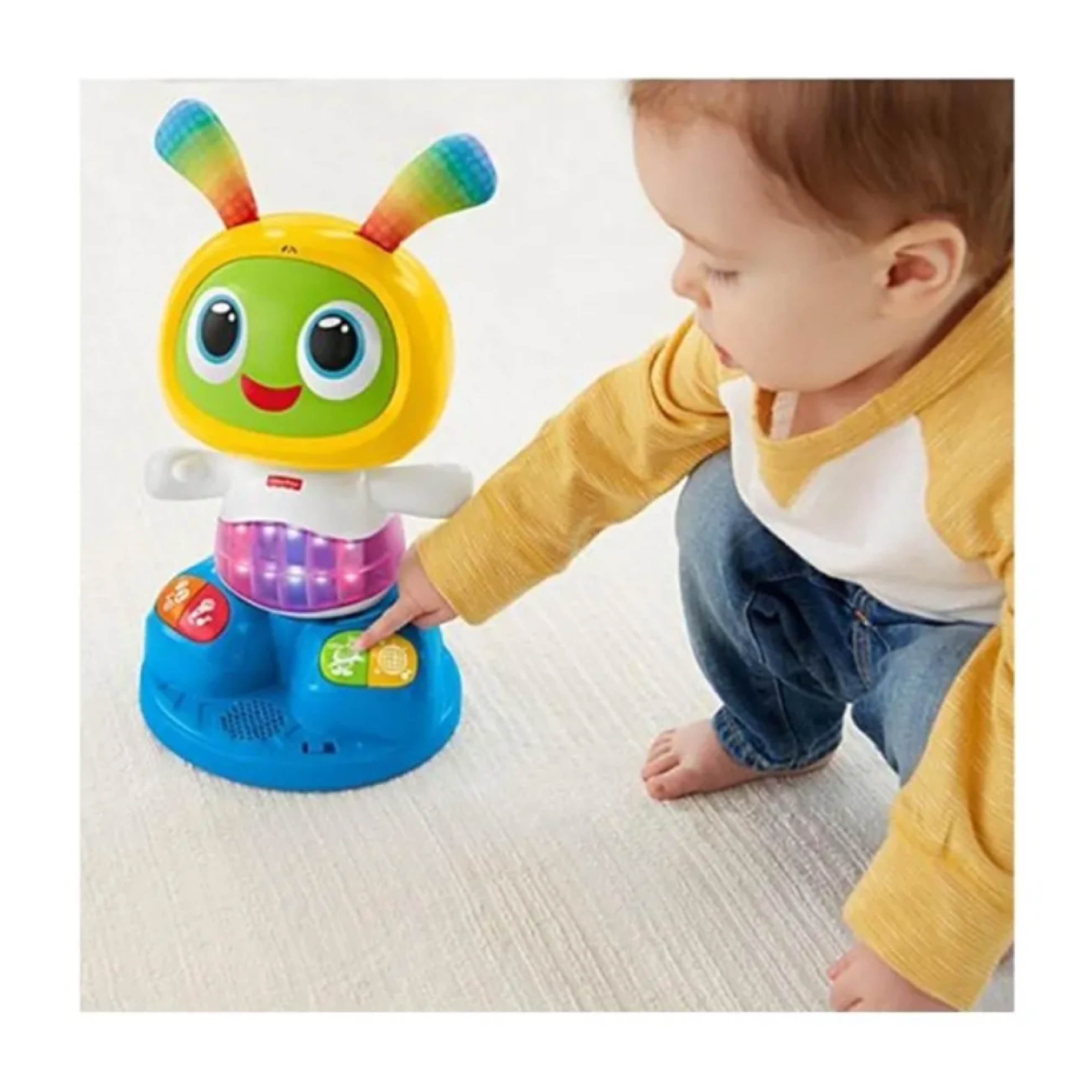 Foto 2 | Bi Bot Fisher Price color Amarillo