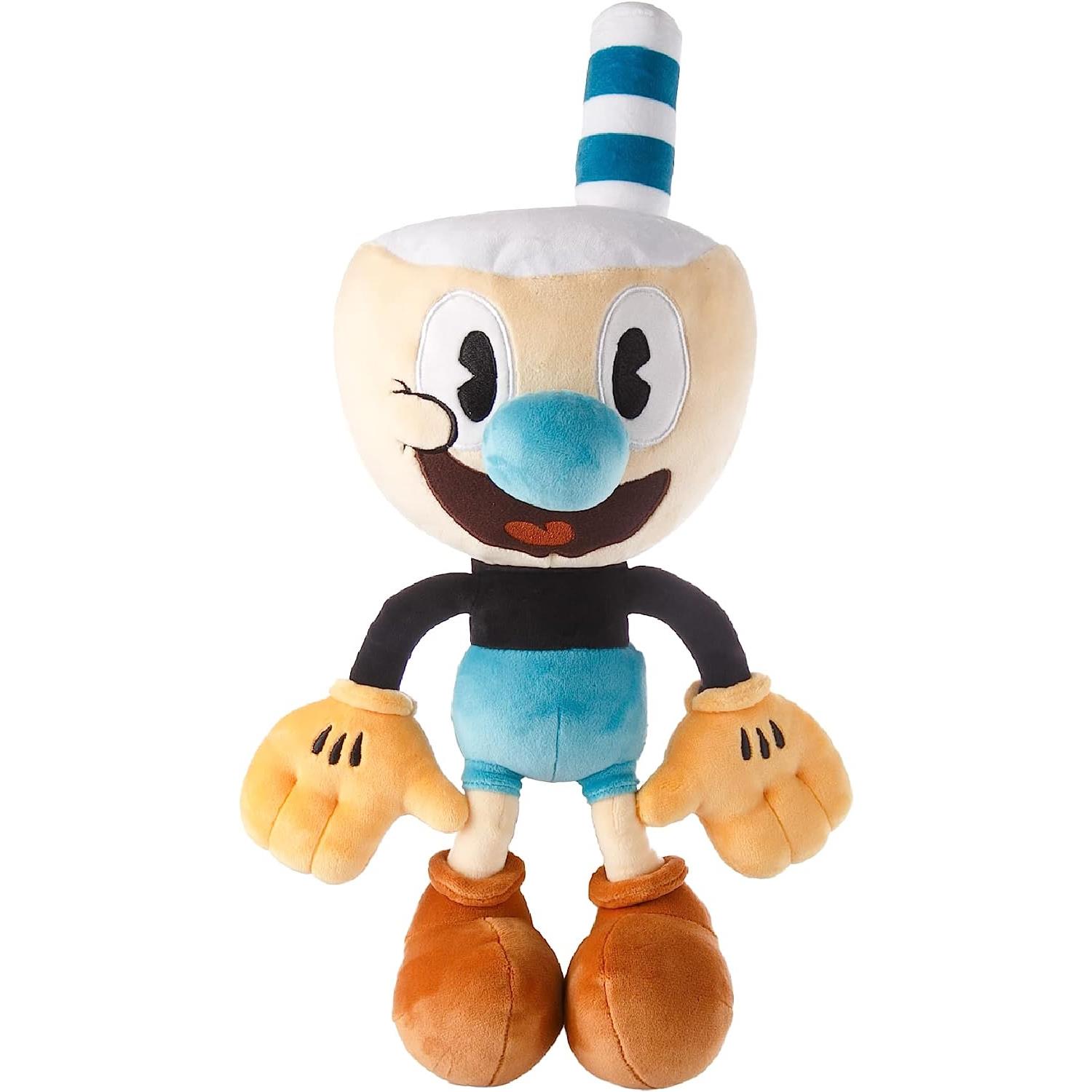 Foto 4 pulgar | Venta Internacional- Muñecos de Peluche The Cuphead Show Cuphead & Mugman 2 PZAS Plush 15'' Doll Series