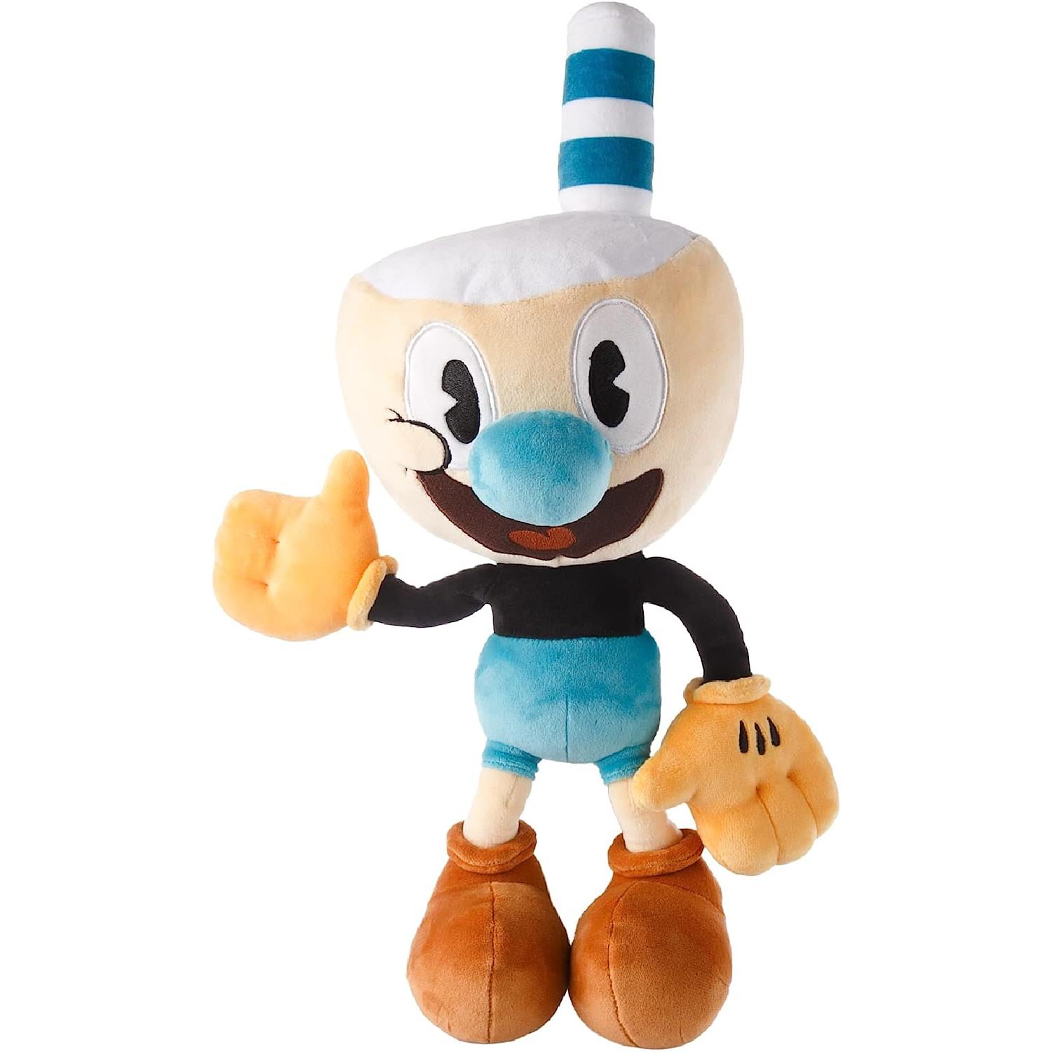 Foto 5 pulgar | Venta Internacional- Muñecos de Peluche The Cuphead Show Cuphead & Mugman 2 PZAS Plush 15'' Doll Series