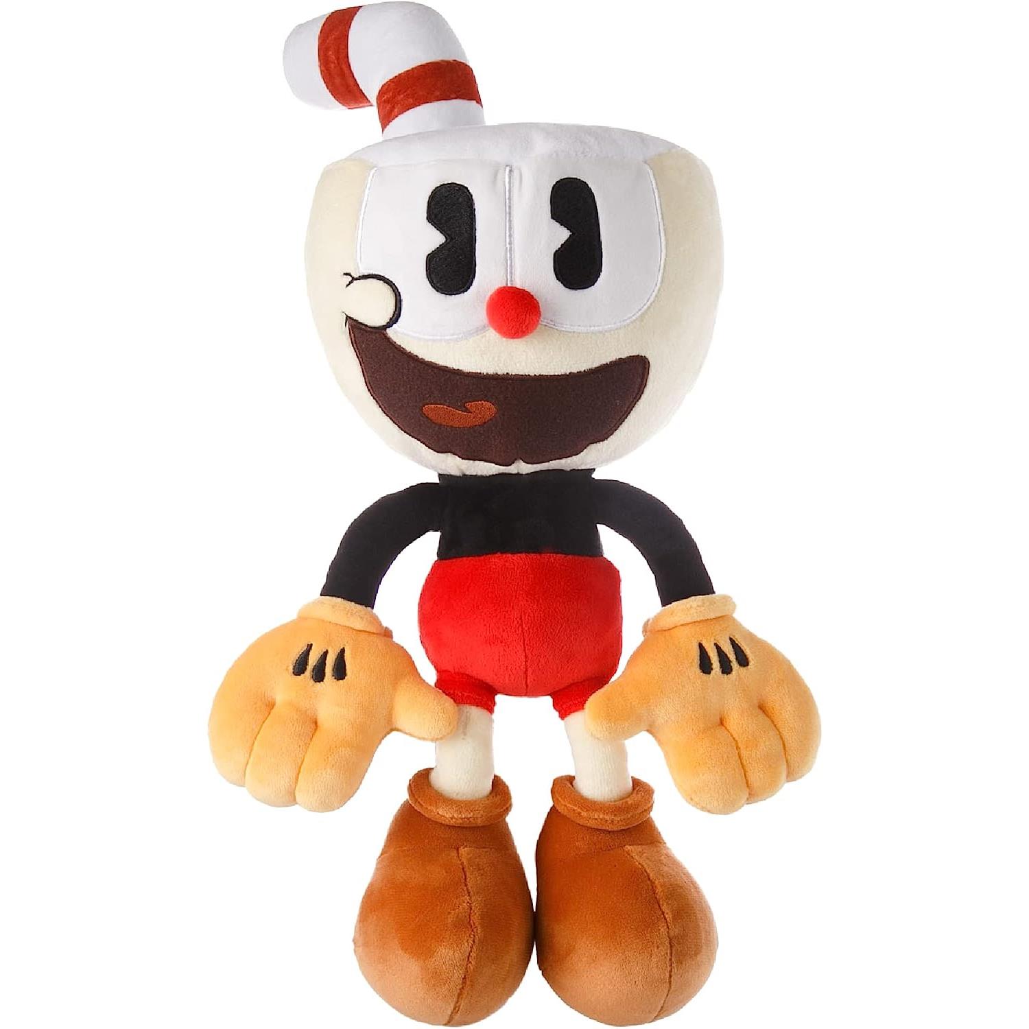 Foto 6 pulgar | Venta Internacional- Muñecos de Peluche The Cuphead Show Cuphead & Mugman 2 PZAS Plush 15'' Doll Series