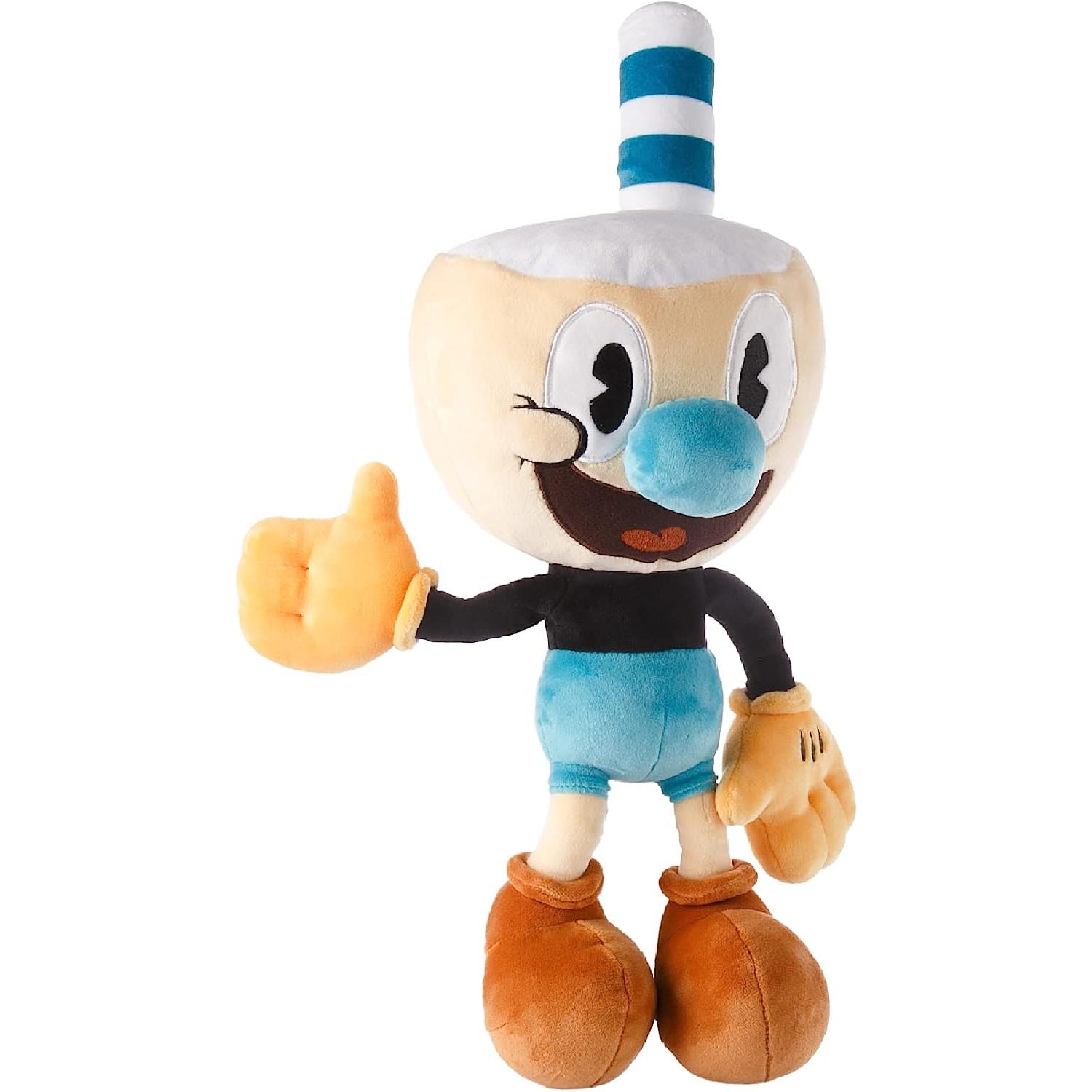 Foto 5 pulgar | Venta Internacional- Muñeco de Peluche The Cuphead Show Mugman Plush Doll 15'' Animated Series Soft