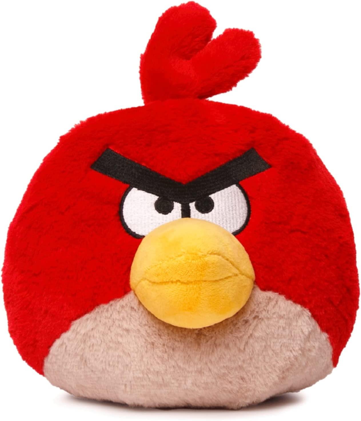 Foto 2 pulgar | Venta Internacional- Muñeco de Peluche Angry Birds 8'' Cardenal Suave