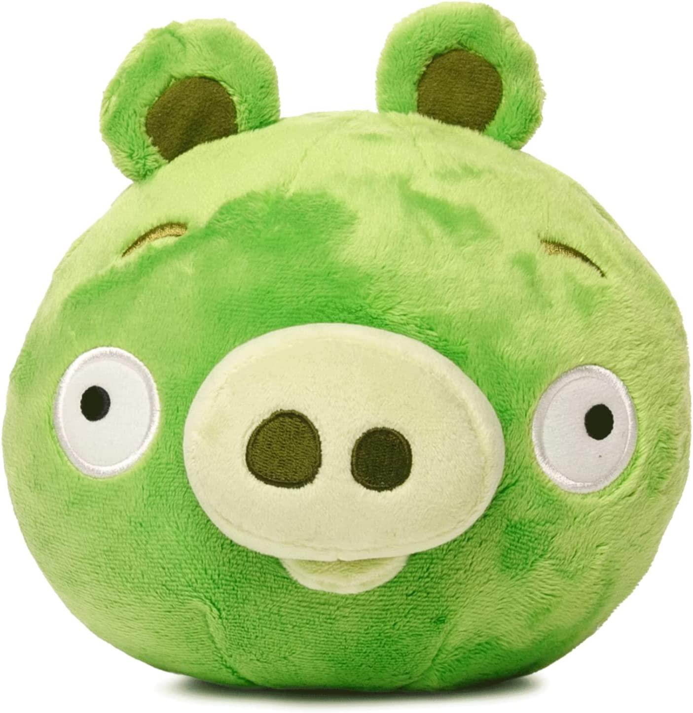 Foto 2 pulgar | Venta Internacional- Muñeco de Peluche Angry Birds Cerdo Verde Bad Piggies 7'' Almohada Rellena