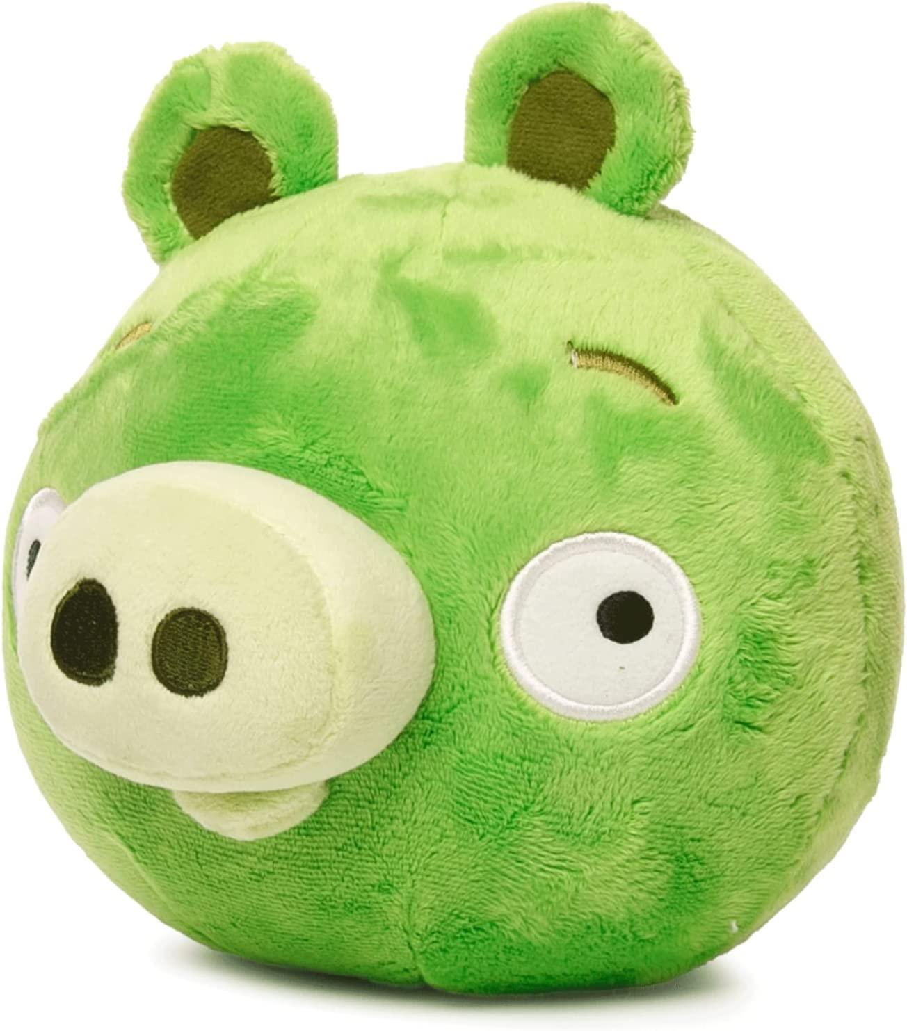 Foto 4 pulgar | Venta Internacional- Muñeco de Peluche Angry Birds Cerdo Verde Bad Piggies 7'' Almohada Rellena