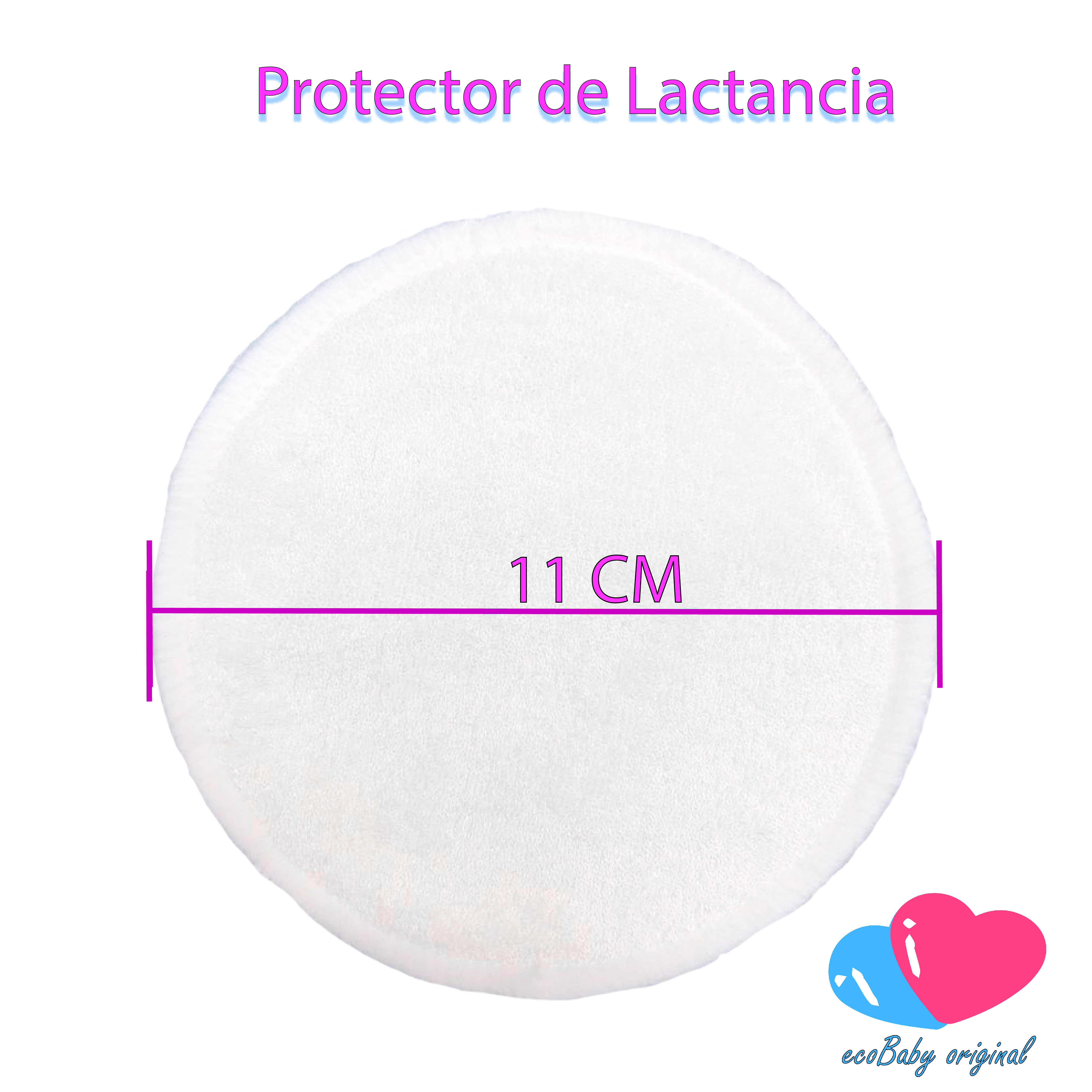 Foto 4 pulgar | Protectores de Lactancia Lavables Ecológicos Tela Ecobaby Original Más Bolsita Wetbag