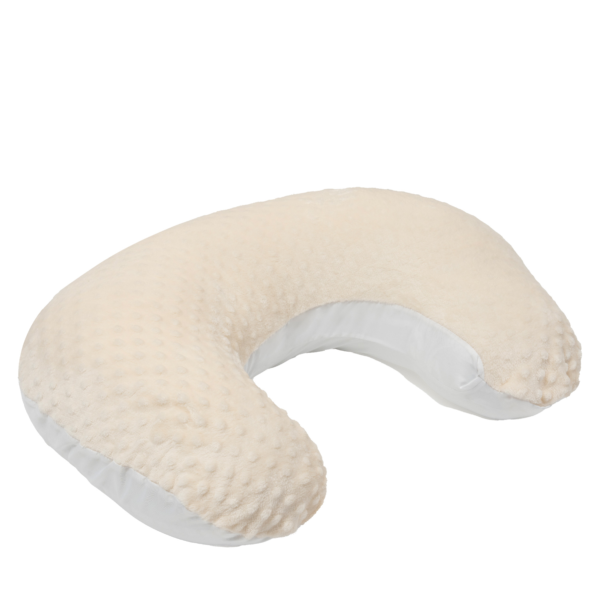 Foto 2 pulgar | Almohada De Lactancia/ Cojín Para Alimentar Bebé Con Biberón  O Fórmula Con Funda Lavable Beige