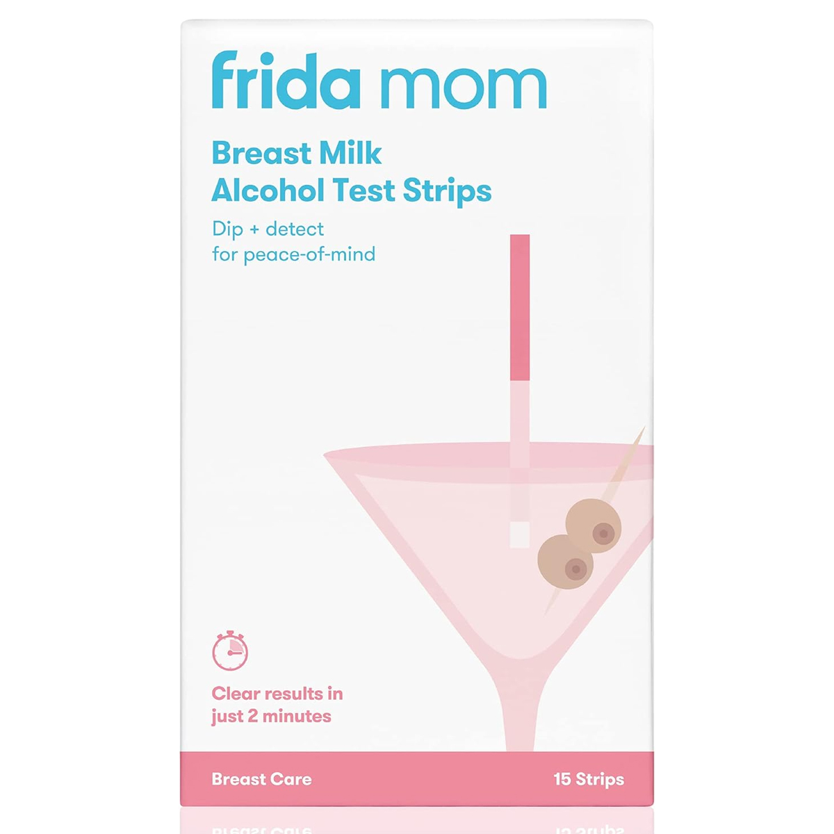 Tiras De Prueba De Alcohol En Leche Materna Frida Mom 16pz