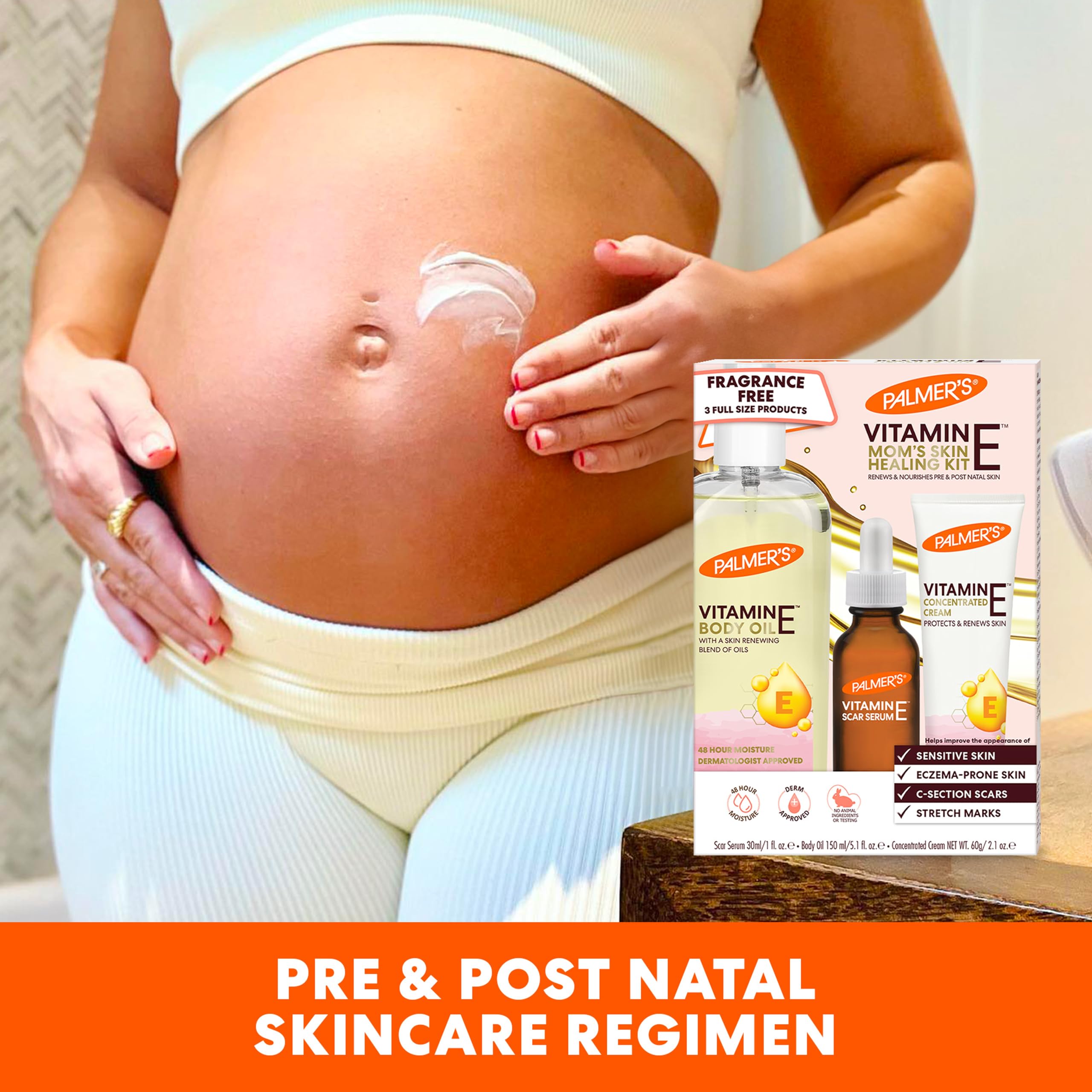 Foto 3 pulgar | Kit De Cuidado Corporal Palmer's Vitamin E Mom's Skin Healing - Venta Internacional.