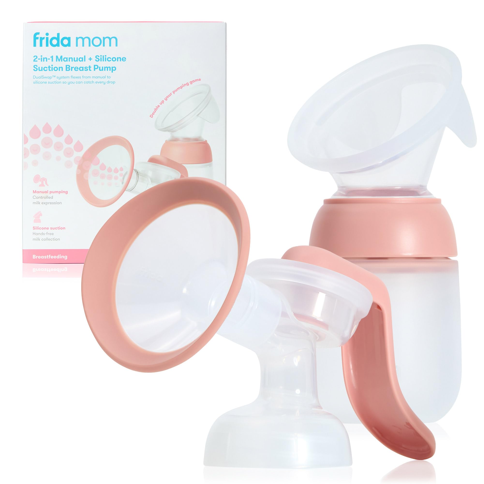 Foto 2 pulgar | Extractor De Leche Manual Frida Mom 2 En 1 Con Colector De Leche - Venta Internacional.
