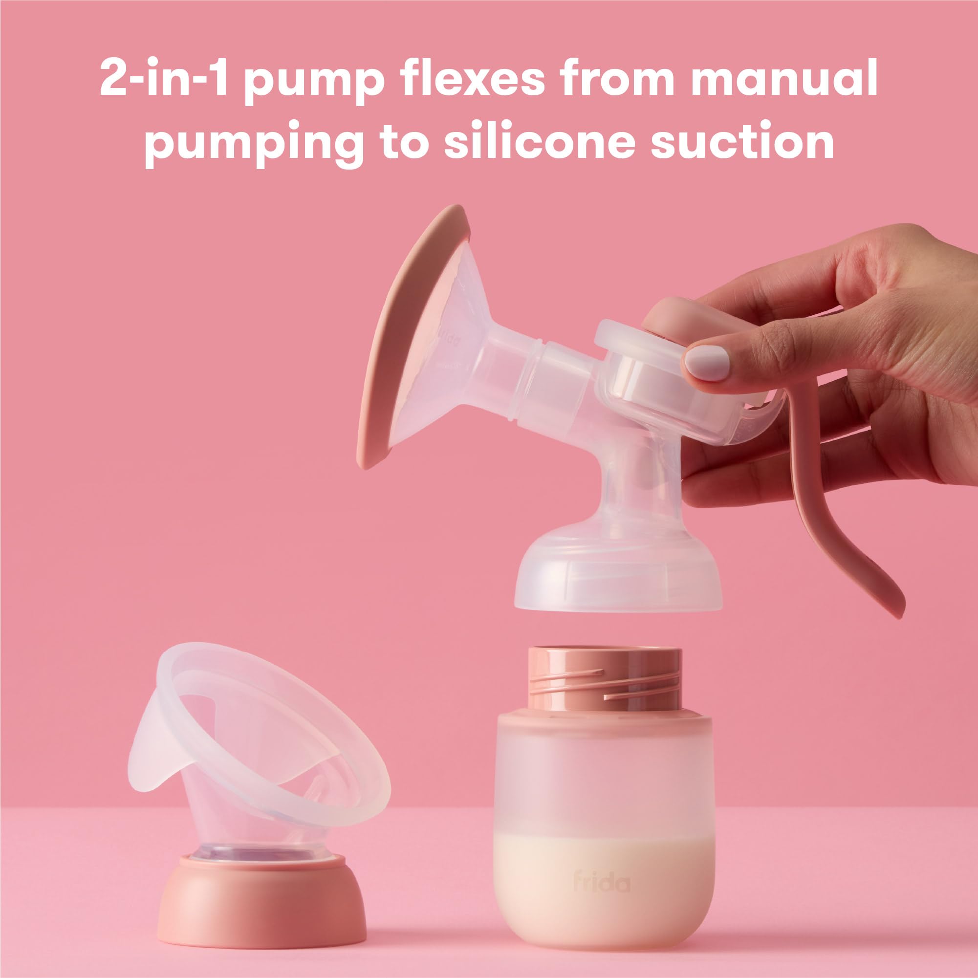 Foto 3 pulgar | Extractor De Leche Manual Frida Mom 2 En 1 Con Colector De Leche - Venta Internacional.