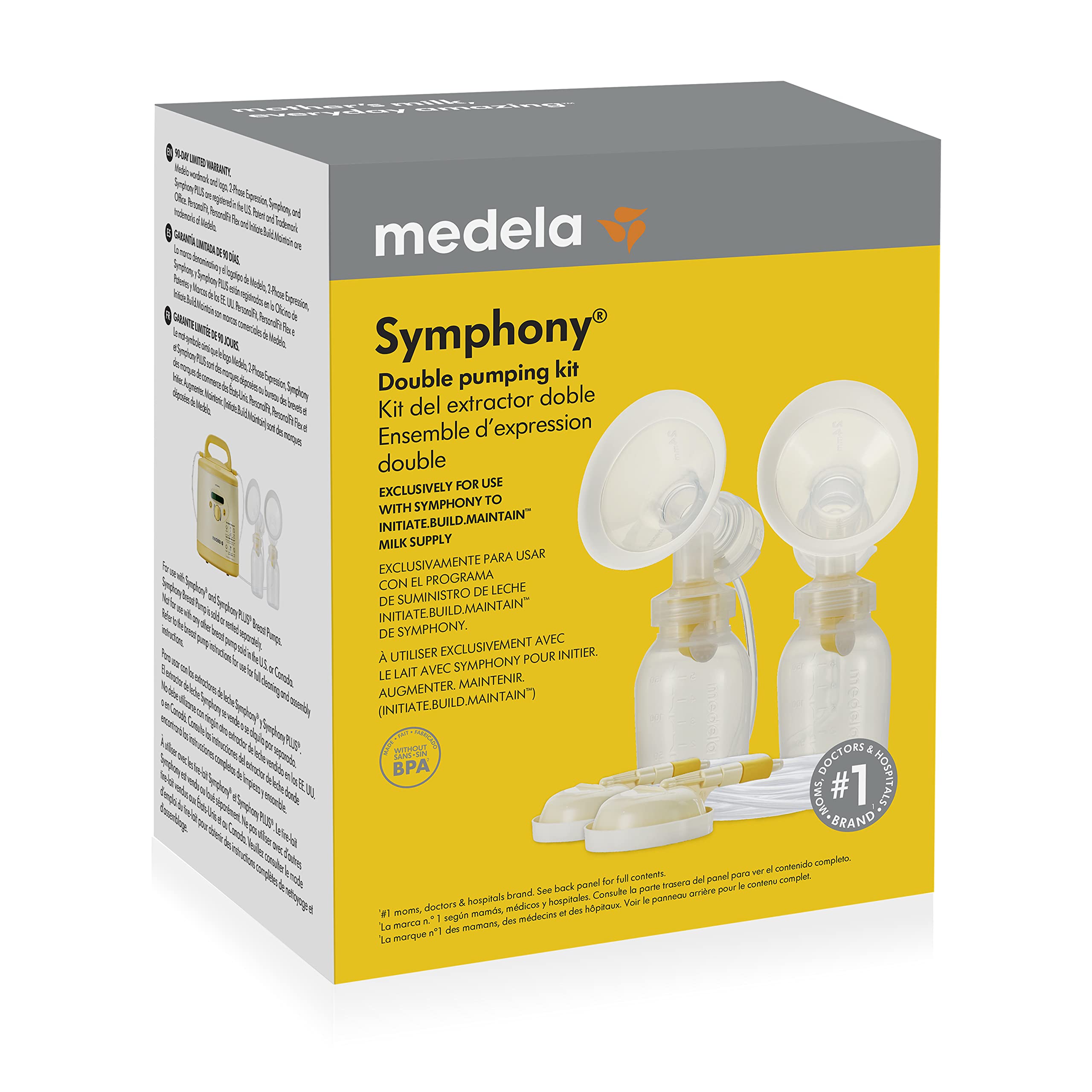 Foto 2 | Extractor De Leche Medela Symphony, Sistema De Doble Extracción, Sin Bpa - Venta Internacional.