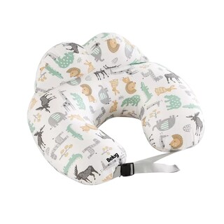 Foto 1 | Almohada Cojín De Lactancia Para Bebé Amamantar Antirreflujo Blanco Dibujos Animales, Belug Blanco