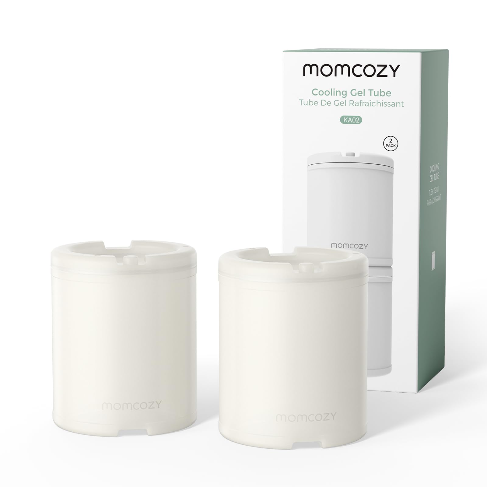 Tubo De Gel Refrigerante Momcozy Altamente Eficiente, 24 Horas De Frío, 2 Unidades - Venta Internacional.