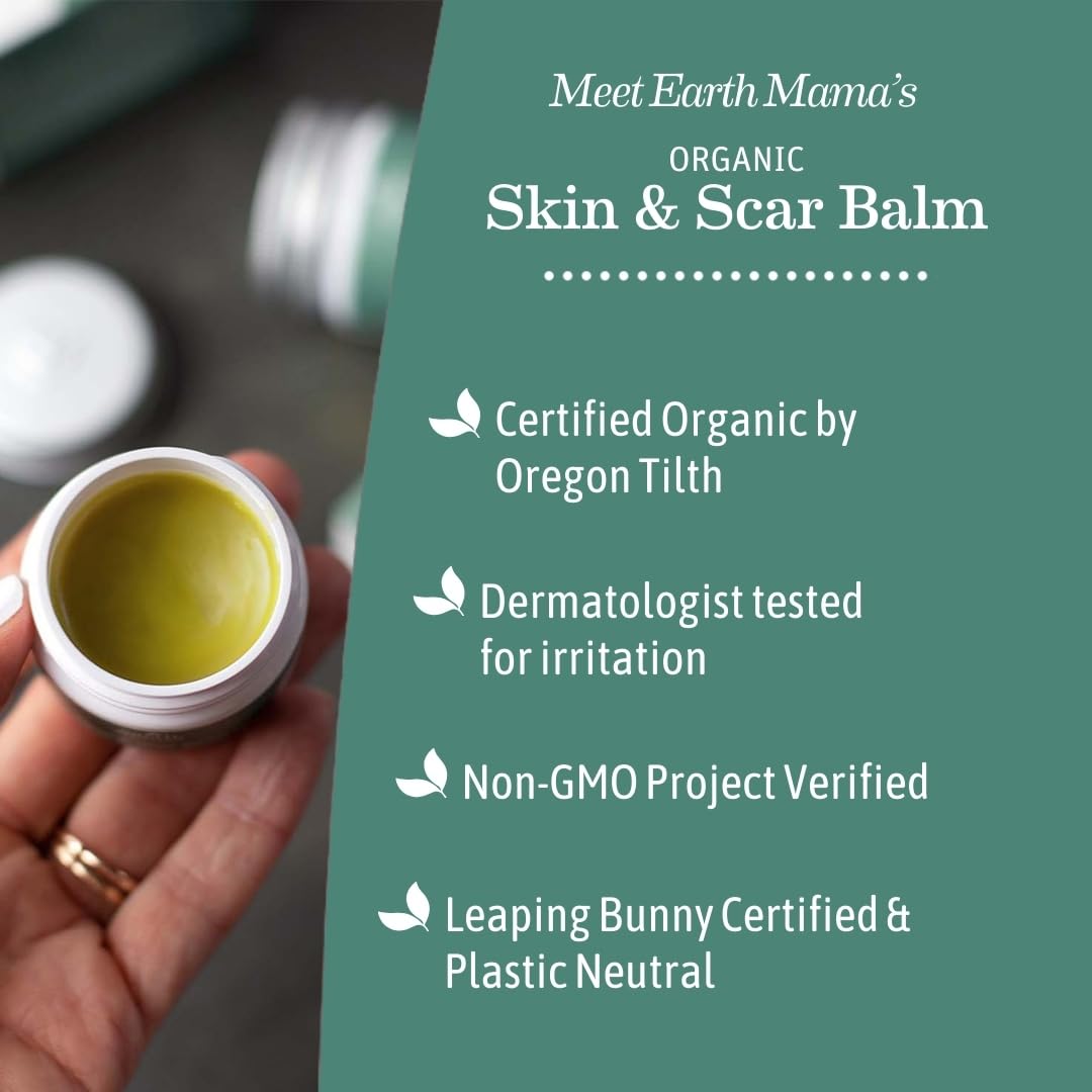 Foto 5 | Bálsamo Para La Piel Y Las Cicatrices Earth Mama Organic Csection Recovery - Venta Internacional.