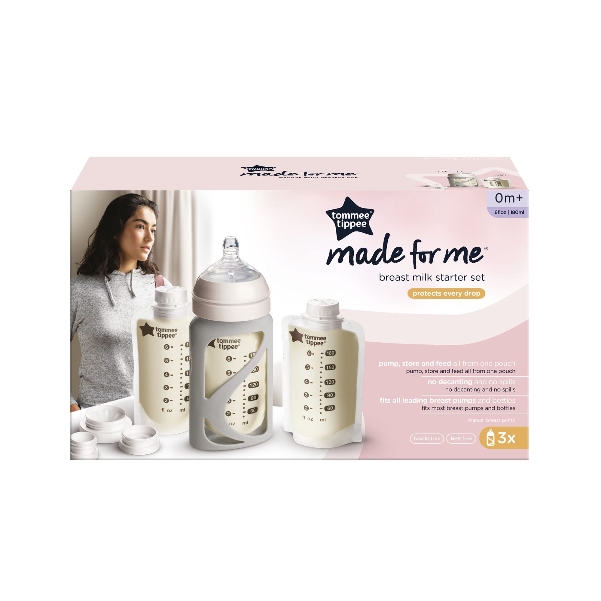 Foto 7 | Set De Inicio De Leche Materna Tommee Tippee Con Accesorios - Venta Internacional.
