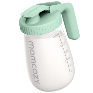 Foto 1 | Jarra De Leche Materna Momcozy, Resistente Al Calor Y Al Frío, 1 Litro, Verde - Venta Internacional.