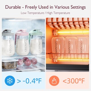 Foto 2 | Jarra De Leche Materna Momcozy, Resistente Al Calor Y Al Frío, 1 Litro, Verde - Venta Internacional.