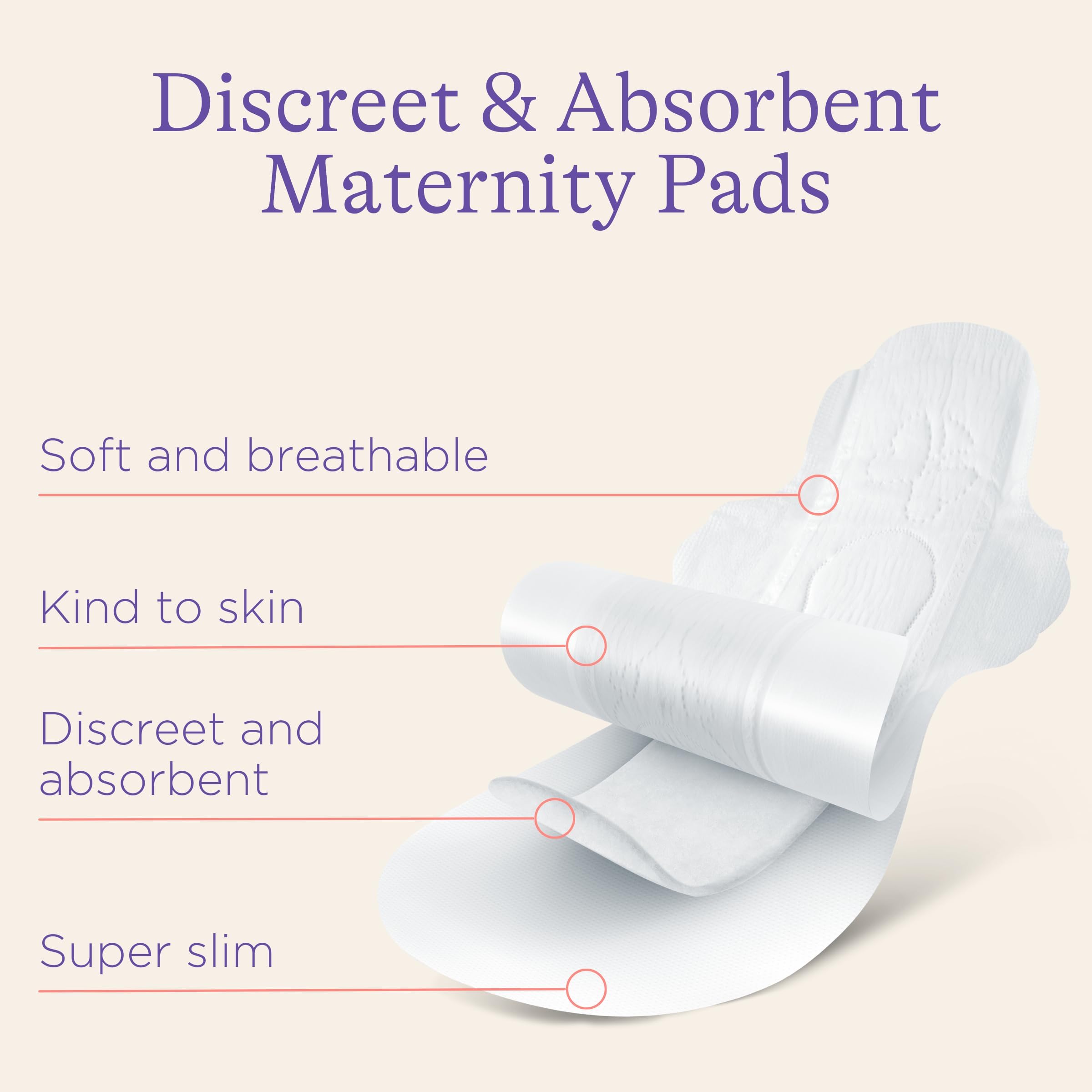 Foto 4 pulgar | Paquete De Toallas Posparto Lansinoh Extra Absorbentes Con Alas 40 - Venta Internacional.