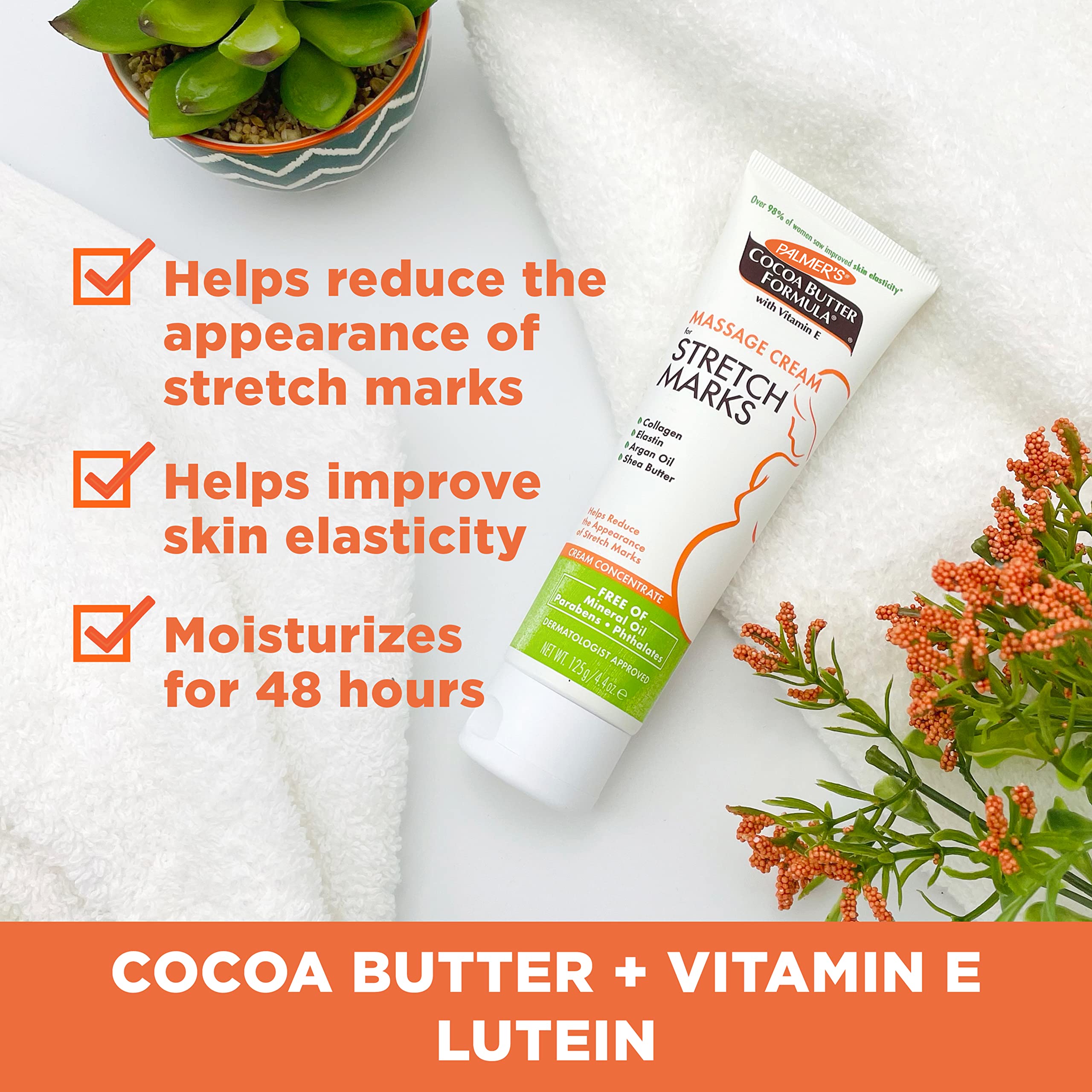 Foto 4 pulgar | Crema De Masaje Palmer's Cocoa Butter Stretch Marks 130 Mlx2 - Venta Internacional.