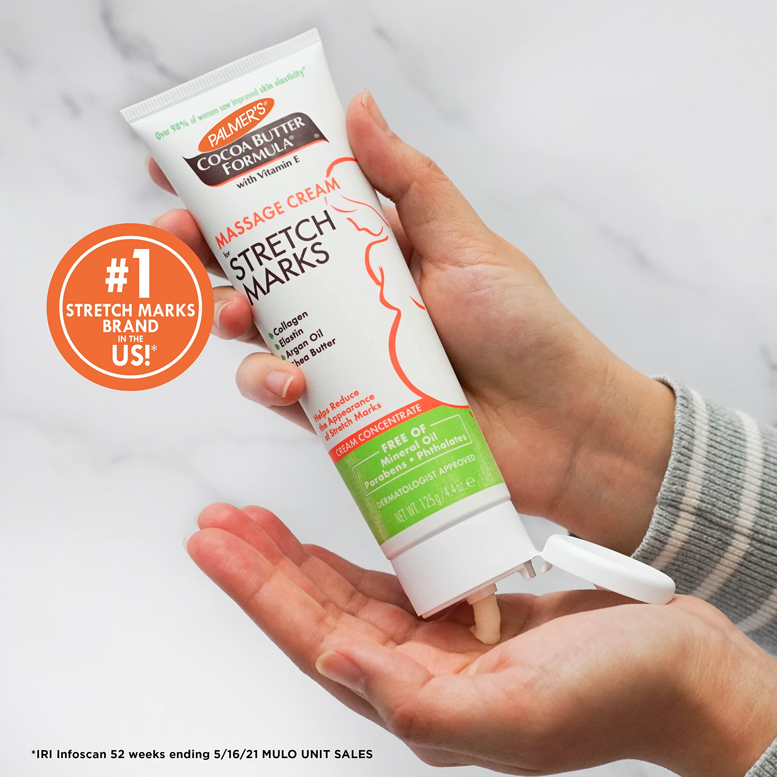 Foto 6 pulgar | Crema De Masaje Palmer's Cocoa Butter Stretch Marks 130 Mlx2 - Venta Internacional.