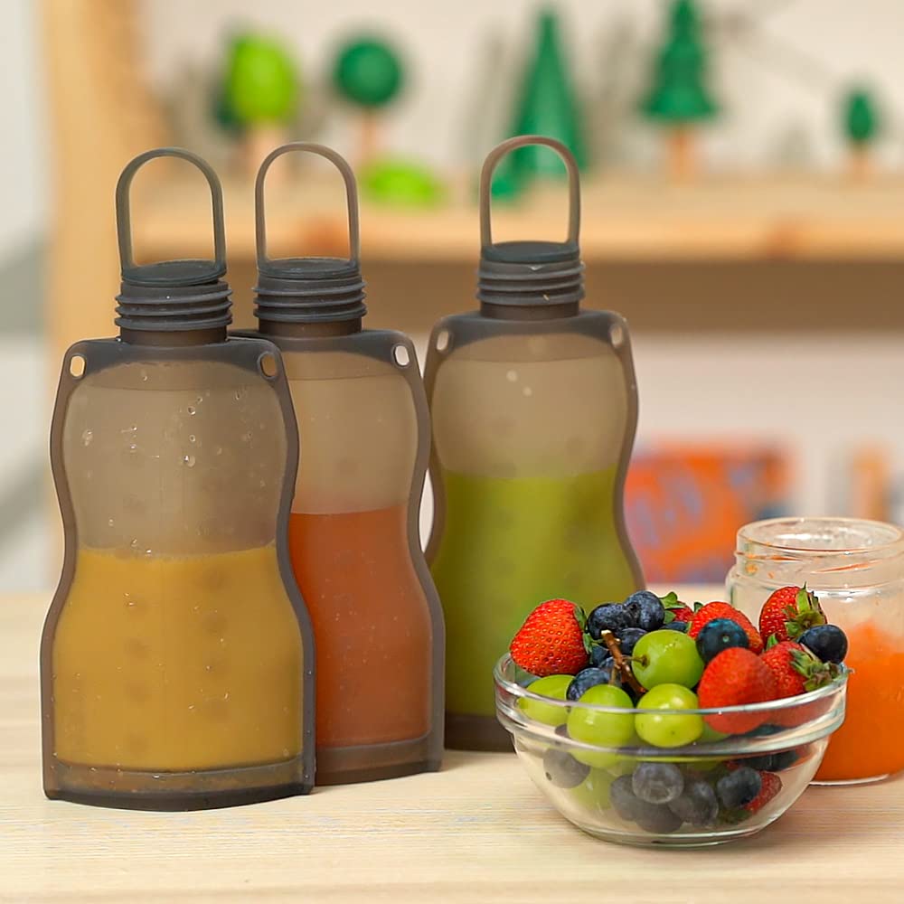 Foto 2 | Bolsas De Almacenamiento De Leche Materna, De Silicona, Reutilizables, 260 Ml, 10 Unidades - Venta Internacional.