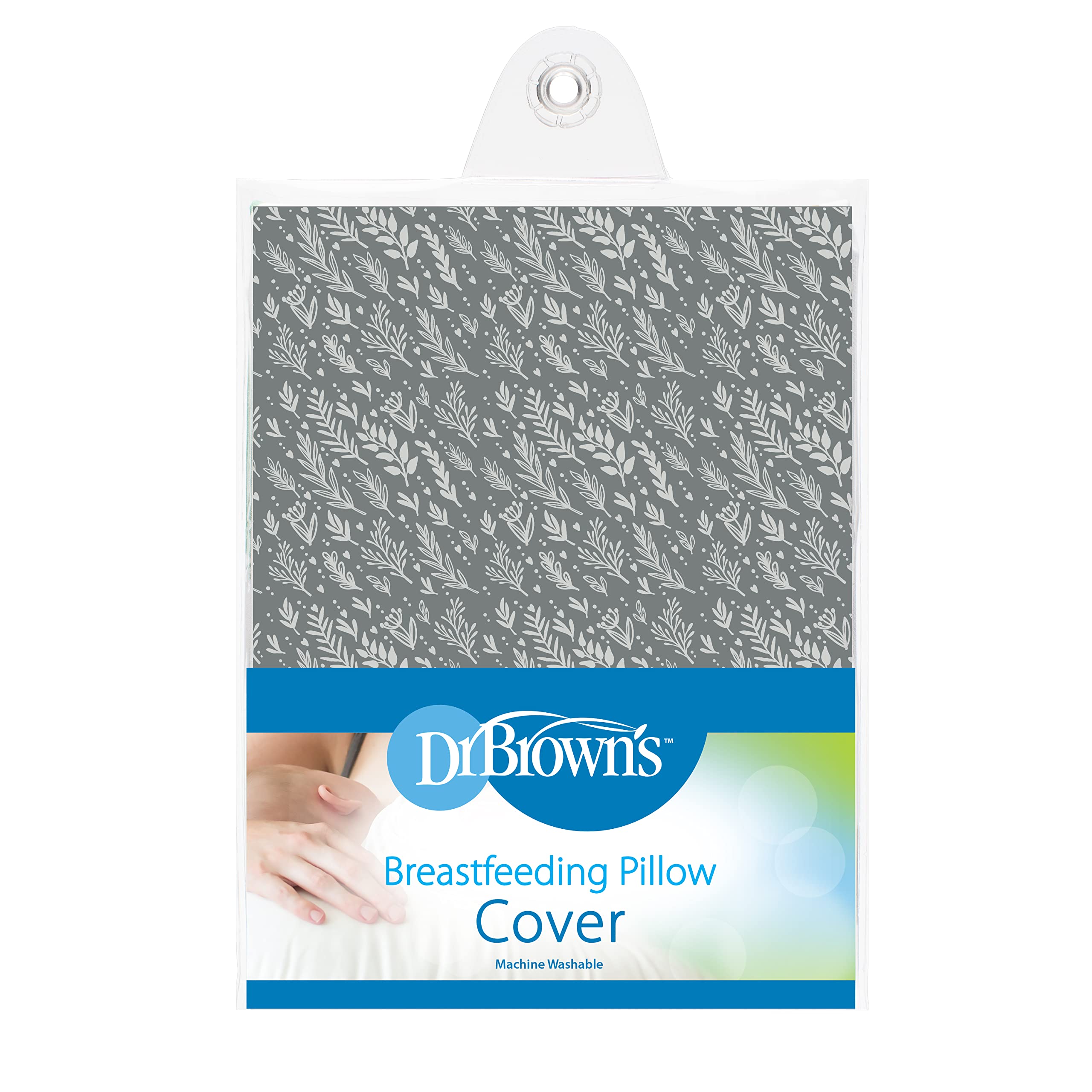 Foto 2 pulgar | Funda De Almohada De Lactancia Extraíble Dr. Brown's, Gris - Venta Internacional.