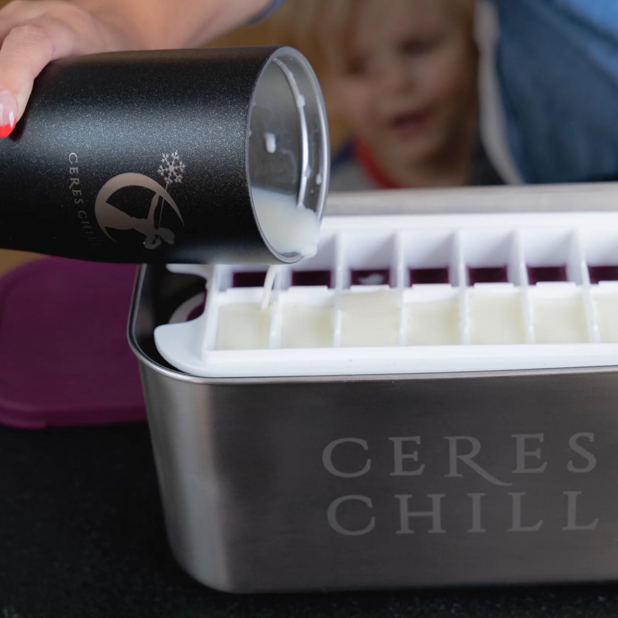 Foto 5 pulgar | Contenedor De Almacenamiento De Leche Materna Ceres Chill Milkstache - Venta Internacional.