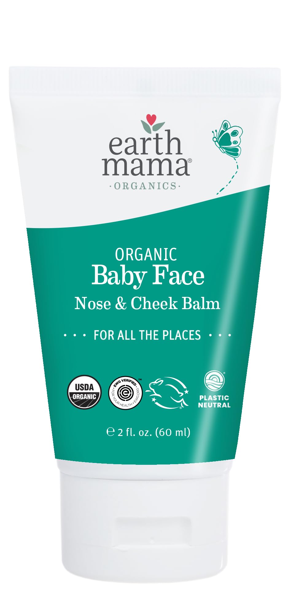 Foto 2 pulgar | Bálsamo Orgánico Para Rostro, Nariz Y Mejillas Para Bebés Moisturizer Earth Mama - Venta Internacional.