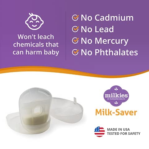 Foto 3 | Lecheras Milk-saver De Fairhaven Para Recolección De Leche Materna - Venta Internacional.