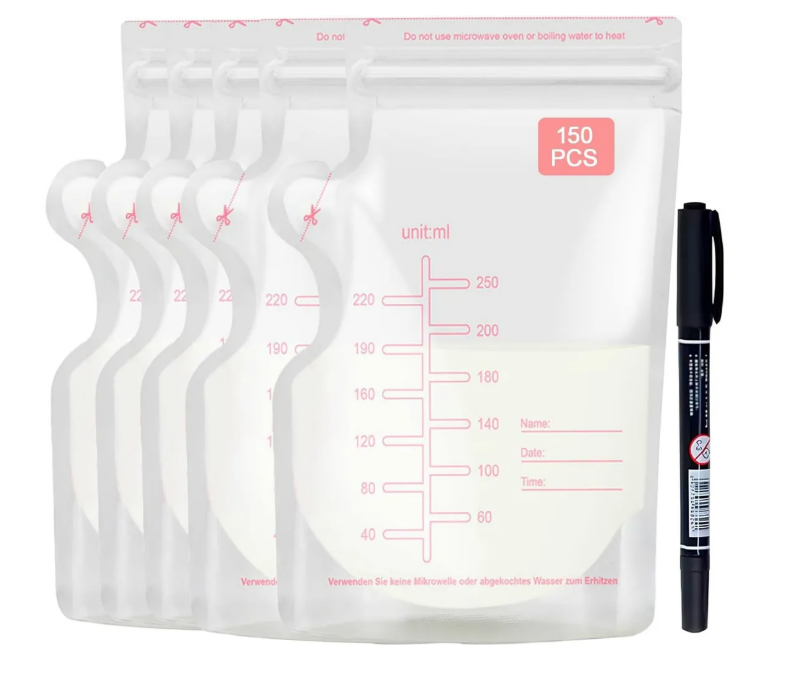 Foto 1 | Olsa De Almacenamiento De Leche Materna 250ml 150 Piezas