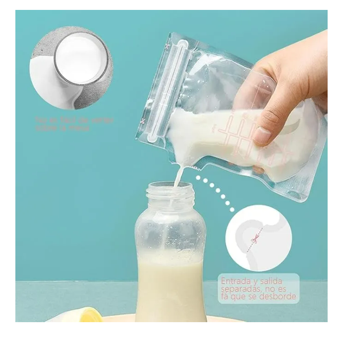 Foto 4 pulgar | Olsa De Almacenamiento De Leche Materna 250ml 150 Piezas