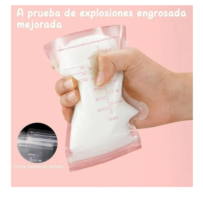 Foto 5 pulgar | Olsa De Almacenamiento De Leche Materna 250ml 150 Piezas