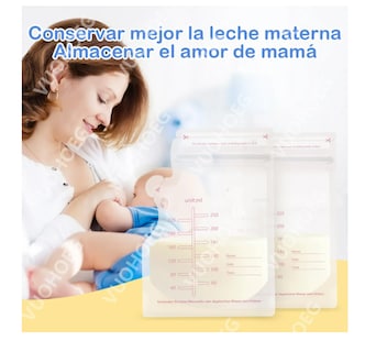 Foto 4 | Bolsa De Almacenamiento De Leche Materna 250ml 200 Piezas