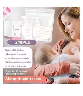 Foto 5 | Sunrises X 150 Unidades Bolsas De Almacenamiento Para Leche Materna 250ml Material De Calidad Alimentaria Y Vien