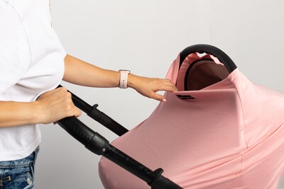 Foto 5 | Manta De Lactancia Mãe Baby Mandil Para Amamantar Bufanda (rosa Palo) Multiusos 4en1 Transpirable No Transparente Fre