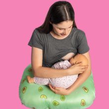 Foto 1 | Manta De Lactancia Mãe Baby Mandil Para Amamantar Bufanda (azul Marino) Multiusos 4en1  Transpirable No Transparente