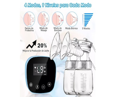 Foto 3 | Extractor Doble Manos Libres Frutivegie color Azul