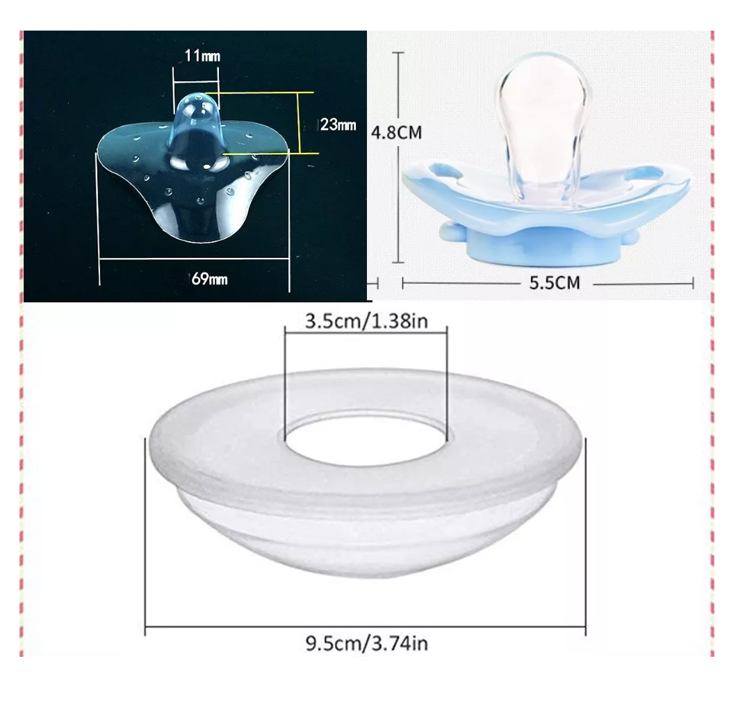 Foto 3 | Conchas Recolectoras Leche Materna + Pezoneras Lactancia 5 Pcs