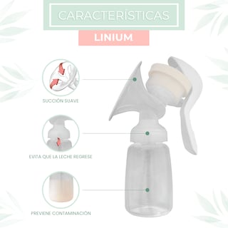 Foto 6 | Extractor De Leche Linium Color Blanco Manual