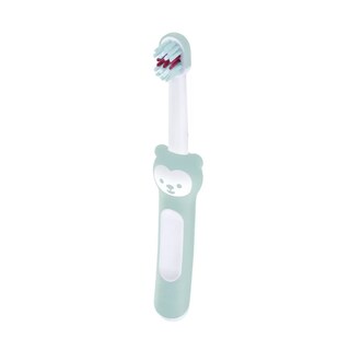 Foto 2 | Cepillo De Dientes Mam Baby Learn To Brush 2pz Turquesa