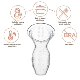 Foto 3 | Extractor De Leche Manual De Silicona Haakaa, 120 Ml, 100% Apto Para Uso Alimentario - Venta Internacional.