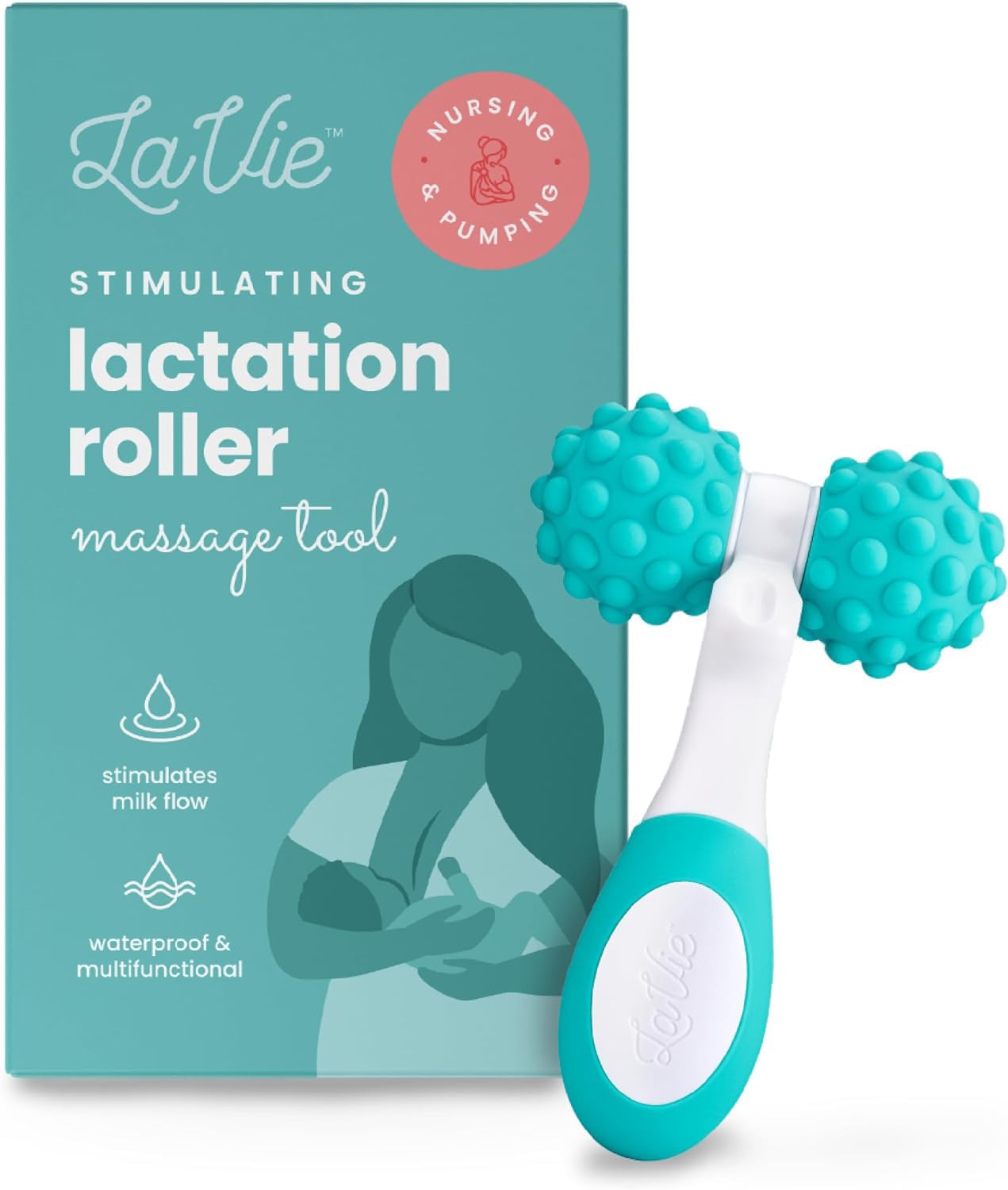 El Masajeador De Lactancia Roller Lavie 5 En 1 Mejora El Flujo De Leche - Venta Internacional.