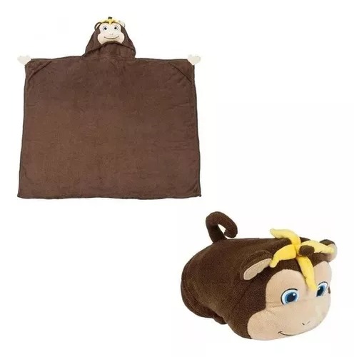 Foto 6 pulgar | Manta Comfy Critters Changuito 3 en 1