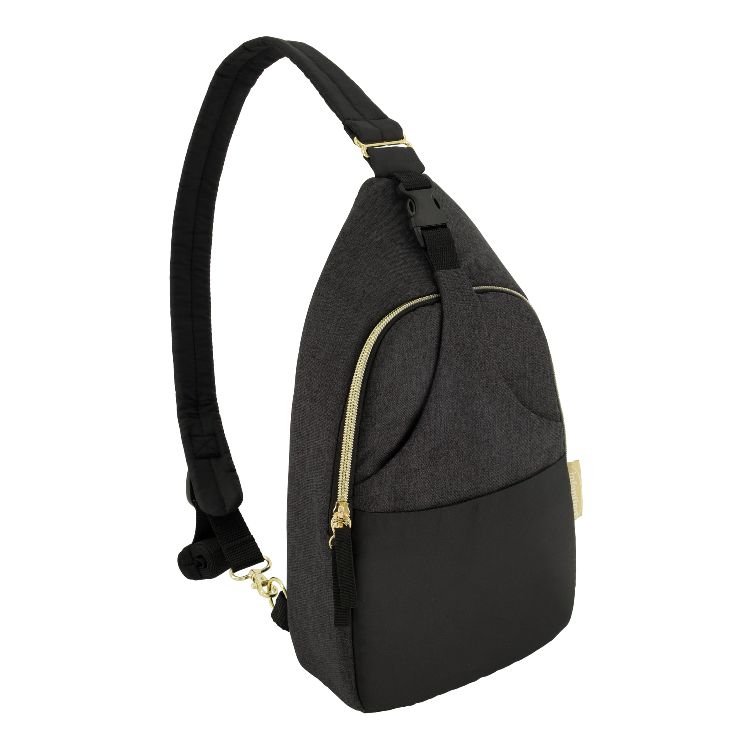 Foto 7 | Bolsa De Pañales Infantino Crossbody Ligera Negra - Venta Internacional.