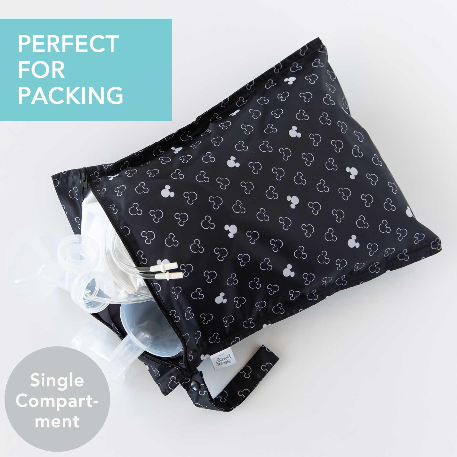 Foto 3 pulgar | Bolsa Impermeable Bumkins Disney Mickey Mouse Icon - Venta Internacional.