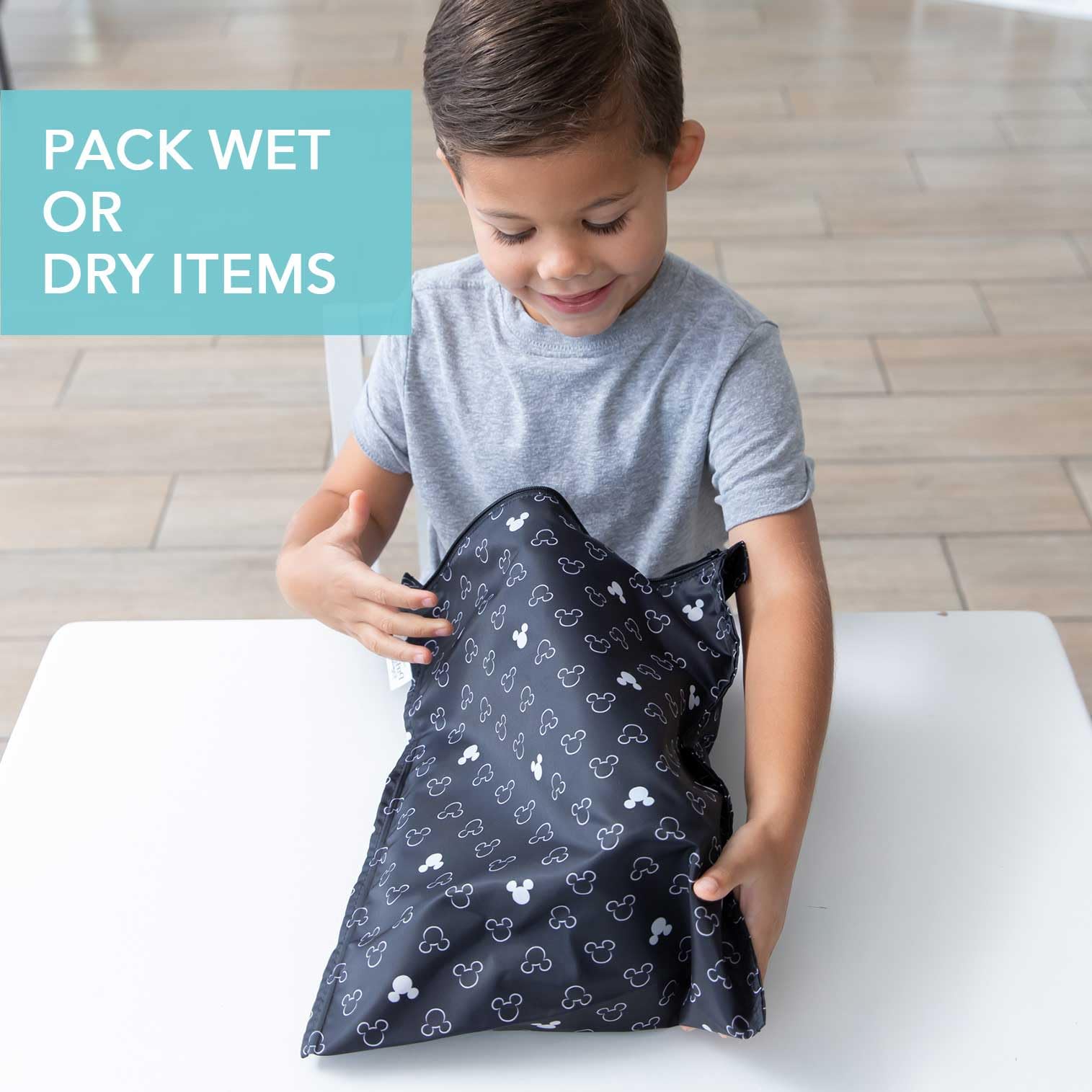 Foto 4 pulgar | Bolsa Impermeable Bumkins Disney Mickey Mouse Icon - Venta Internacional.
