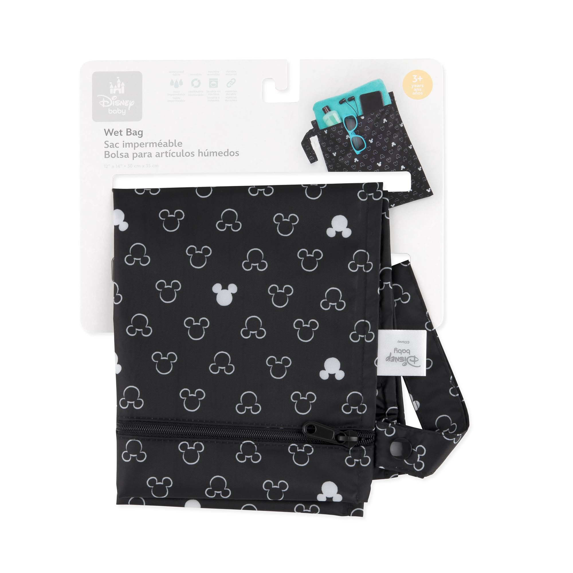 Foto 6 pulgar | Bolsa Impermeable Bumkins Disney Mickey Mouse Icon - Venta Internacional.