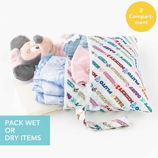 Foto 2 | Bolsa de Viaje Impermeable Bumkins Disney Mickey White - Venta Internacional