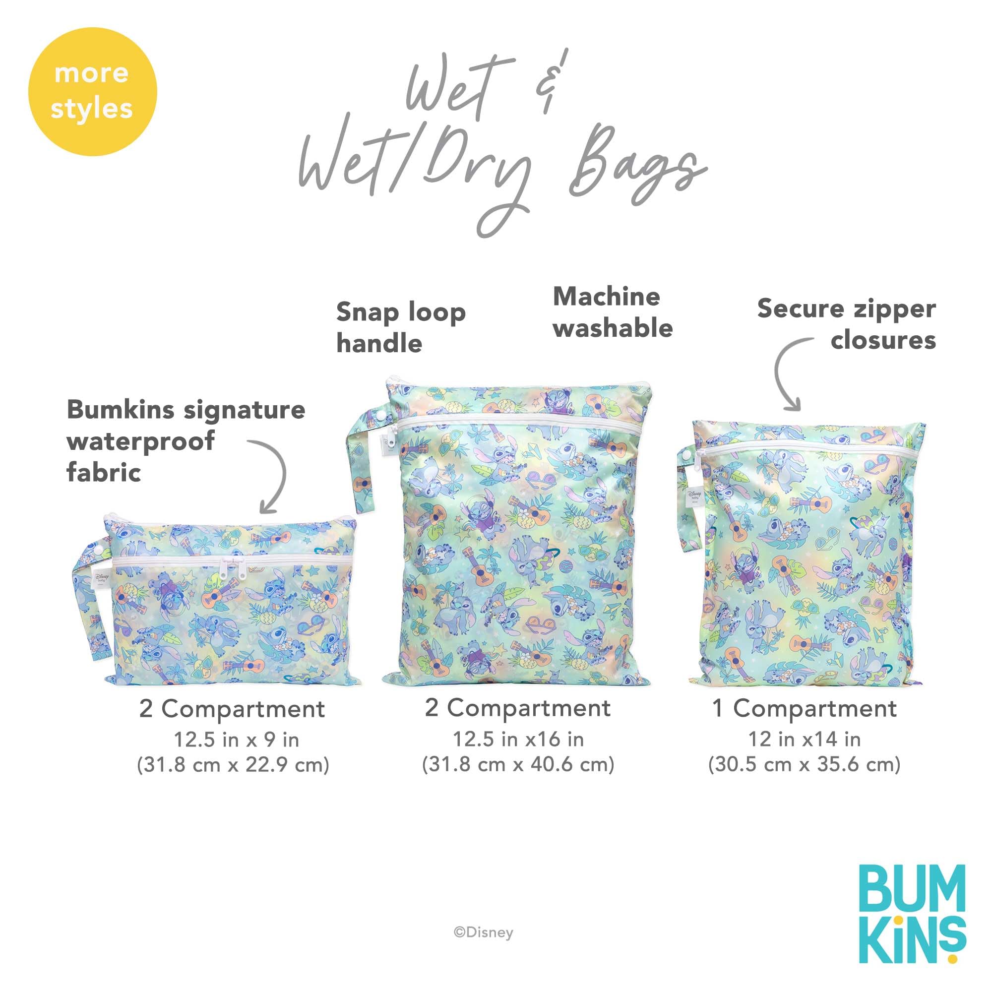 Foto 6 pulgar | Bolsa de Viaje Impermeable Bumkins Disney Mickey White - Venta Internacional